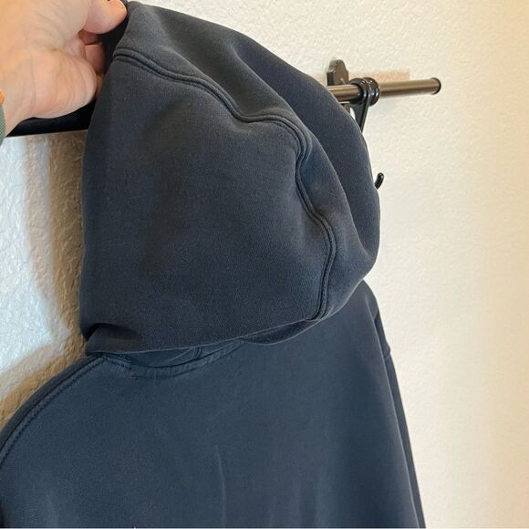 Chick-Fil-A “I Heart Waffle Fries” Embroidered Unisex Hoodie in Navy size XL - Picture 10 of 13